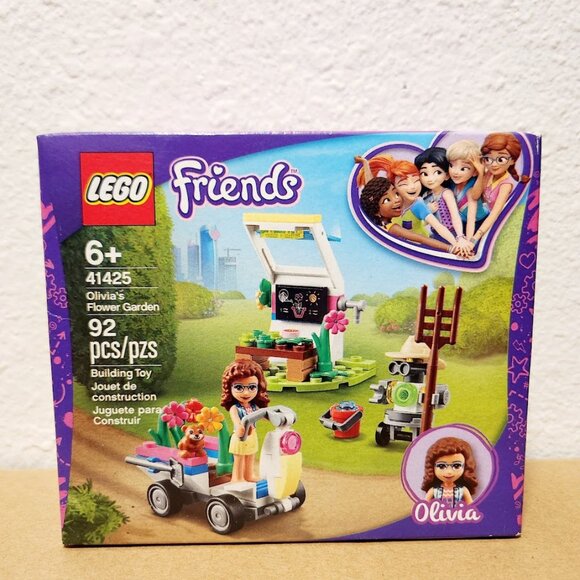 NEW Lego Friends Olivia's Flower Garden 41425 Building Set CHRISTMAS GIFT STOCKI - Picture 1 of 9